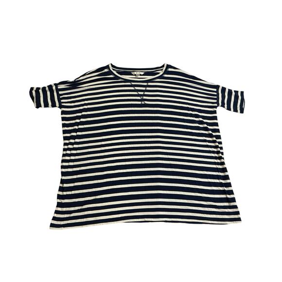 Cabi Women’s Navy & White Striped Tee - Size Small (SKU 0246) - Picture 5 of 10